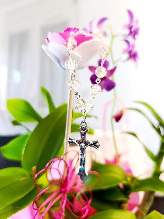 🌸 Dizainier “Lumière Divine” – Sagesse, clarté & foi précieuse, fait main